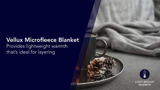 Micro Fleece Bed Blanket - Vellux, 2 of 6, play video