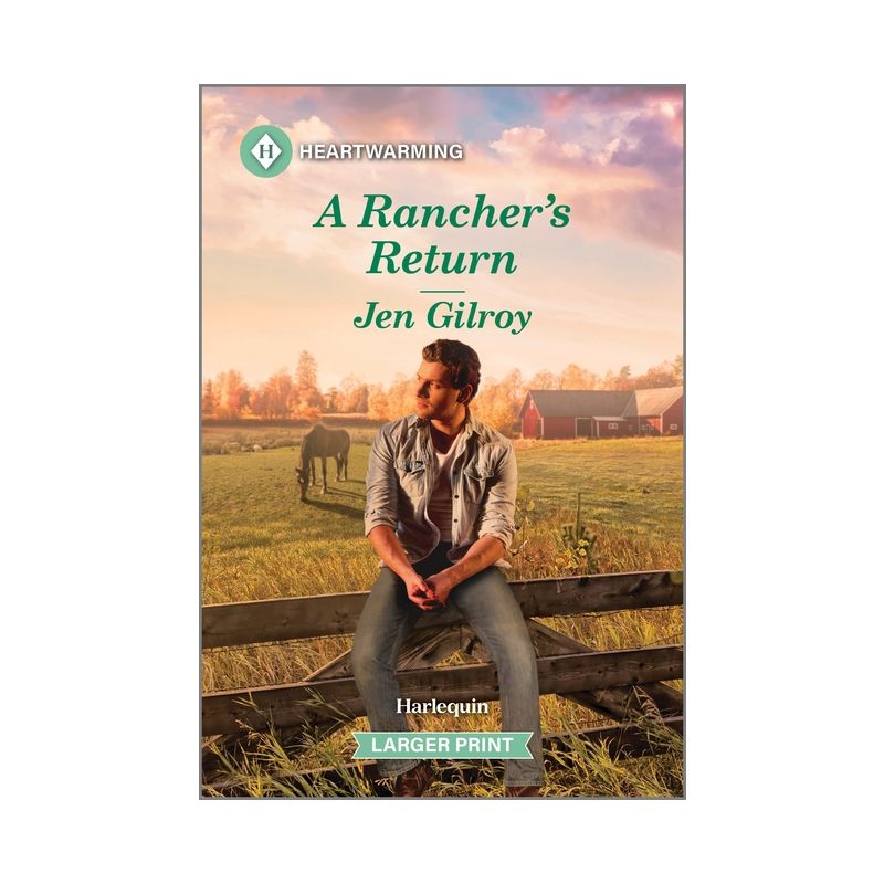 A Rancher's Return - (Montana Carters) Large Print by  Jen Gilroy (Paperback), 1 of 2