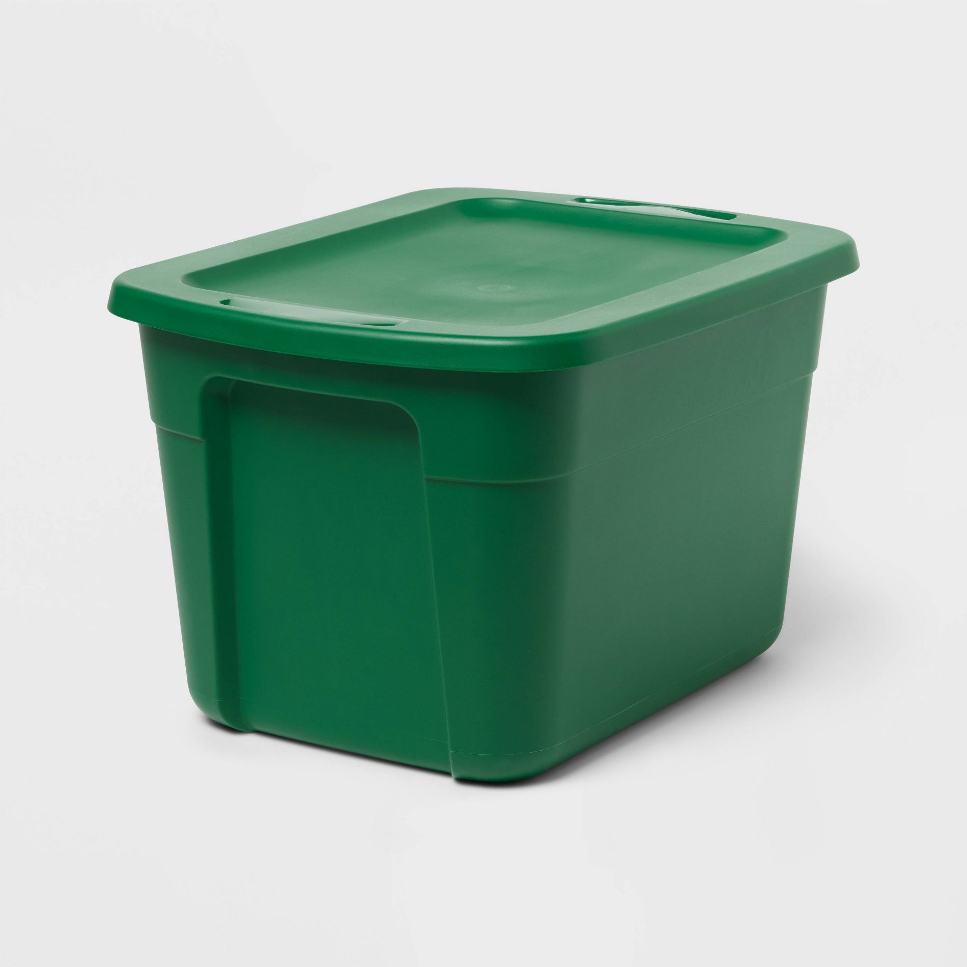 18gal NonLatching Tote Green - Brightroom™