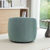 SEYNAR Modern Glam Velvet Upholstered 360 Degree Swivel Accent Armchair - 4 of 4