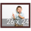 PosterPalooza | 26x24 Wood Frame with UV Acrylic, 6 Finishes: Black, White, Bronze, Silver, Wood, Mahogany - 2 of 4
