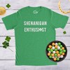 Mens Shenanigan Enthusiast T Shirt Funny St Patricks Day Party Novelty Tee - Crazy Dog Men's T Shirt - 2 of 4