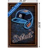 Trends International MLB Detroit Tigers - Neon Helmet 23 Framed Wall Poster Prints - 3 of 4