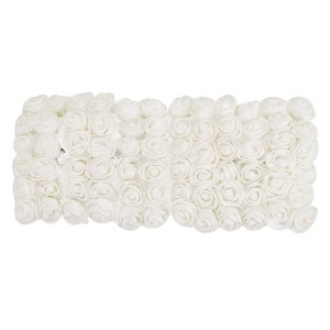 Unique Bargains Reusable Wedding Party Decoration Artificial Rose Flower Heads - 1 of 4