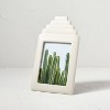5" x 7" Stoneware Matte Glaze Table Image Frame Off White - Opalhouse™ designed with Jungalow™ - image 3 of 4