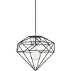 Livex Lighting Knox 1 - Light Pendant in  Shiny Black/Polished Chrome - 2 of 3