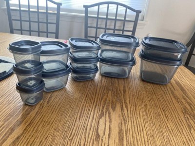 Rubbermaid Easyfindlids Antimicrobial 34pc Set : Target