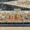 Oriental Weavers Andorra 2281E Blue/ Orange Indoor Area Rug - 2'3" x 8' - 4 of 4