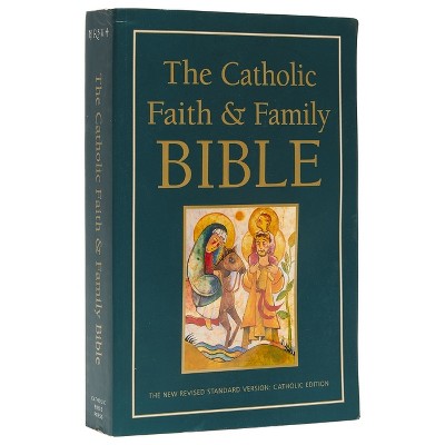 Catholic Faith and Family Bible-NRSV - by  Catholic Bible Press (Paperback)