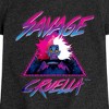 Girls' - Disney Villains - Cruella Savage Fitted Short Sleeve Graphic T-Shirt - 2 of 4