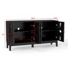 Lyngins Sideboard Buffet Cabinets with Elegant Wood Grain,Organizer with Outlet Holes,Coffee Bar Cabinets,Credenzas for Kitchen,Entryway - 3 of 4