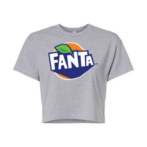 Women's - Coca-Cola - Fanta Costume Cropped Graphic T-Shirt - 1 of 4