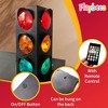 PLAYBEES Traffic Light Lamp with Base – 12.25 Inches of Colorful Blinking Fun for Kids' Decor - 2 of 4