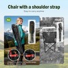 Captiva Designs Heavy Duty XL Camping Chair with Headrest, Cup Holder & Side Pocket, 500 lbs Capacity - 4 of 4