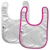 BabyFanatic Officially Licensed Pink Unisex Cotton Baby Bibs 2 Pack -  NFL New England Patriots. - image 3 of 3