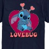 Men's - Lilo and Stitch - Lovebug Stitch Short Sleeve Graphic T-Shirt - 2 of 4