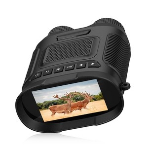 3-Inch Display Outdoor 2.5K Infrared Night Vision Binoculars, 1080p Full HD Video, 5X Digital Zoom,Viewing Distance, 2.4 Inch HD Display - 1 of 4