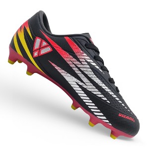 Vizari Bodega Firm Ground Youth Soccer Cleats| Multicolour Kids Soccer Shoes| All-Day Comfort Football Cleats| Stable Traction Durable Design| Ideal for Firm Ground Play - 1 of 4
