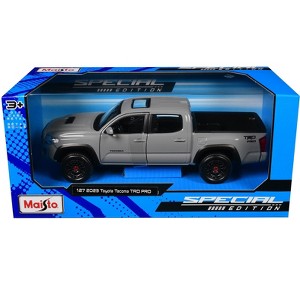 2023 Toyota Tacoma TRD PRO Pickup Truck Gray with Sunroof "Special Edition" Series 1/27 Diecast Model Car by Maisto - 1 of 3
