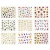 Wrapables 50 Sheets Feathers & Flowers Nail Stickers Nail Art - 2 of 4