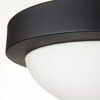 Quorum Lighting Contempo 2 - Light Flush Mount in  Noir - 2 of 2