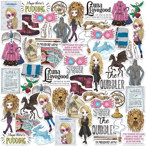 Harry Potter Chibi Luna Lovegood Collection 50Ct Sticker Pack Miscellaneous 50 Ct. Sticker Pack - 1 of 4