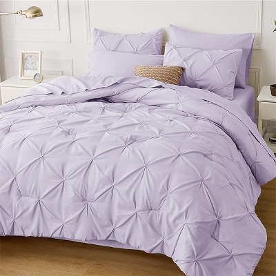 Hub Styler King Pintuck Bedding Set