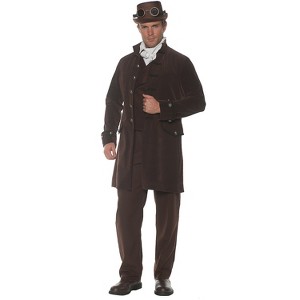 Halloween Express Men's Frock Coat Costume - Brown - 1 of 2