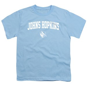 Boys' Johns Hopkins University One Color Arched T-Shirt - 1 of 4