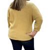 Women's 3/4 Sleeve Dolman Sparkly Sweater - honeyme - 2 of 2