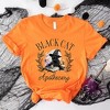 Simply Sage Market Women's Black Cat Apothecary Short Sleeve Graphic Tee - 2 of 4