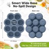 Prep Silicone Baby Food Freezer Tray with Clip-on Lid, 2oz x 10 Silicone Freezer Molds, BPA-Free Baby Food Storage - 2 of 4