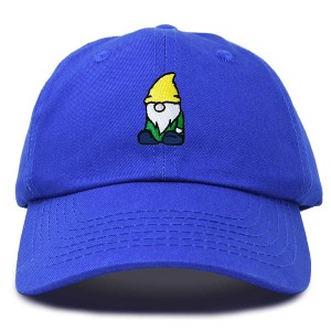 Dalix Gnome Embroidered Cotton Baseball Cap Adjustable Dad Hat Mens - 1 of 4