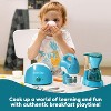 Joyfy Kids Play Kitchen Toys with Lights Sounds, Pretend Play Food Set with Maker, Mixer, Toaster, Birthday Christmas Gift for Toddlers Ages 2 3 4 5 - 2 of 4