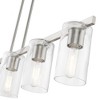 Livex Lighting Clarion 5 - Light Chandelier in  Brushed Nickel - 3 of 4