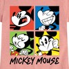 Girls' - Disney - Mickey Colorblock Fitted Short Sleeve Graphic T-Shirt - 2 of 4