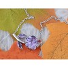 Anna-Kaci Women's Crystal Pendant Necklace, Cute and Sparkling Design with Adjustable Chain for Special Occasions - Rabbit - 2 of 4