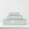 Eco-Friendly Sustainable Cotton Solid Lightweight Bathroom Set by Blue Nile Mills - 2 of 4
