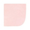Hudson Baby Infant Girl Flannel Cotton Washcloths, Pink Blue Pretty Floral 12 Pack, One Size - 4 of 4