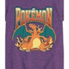 Girls' - Pokémon - Pokemon Charizard Collegiate Fitted Short Sleeve Graphic T-Shirt - 2 of 4