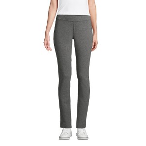 Lands' End Women's Starfish Mid Rise Slim Leg Pants - 1 of 4