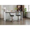 NicBex Set of 2 Bar Stools for Kitchen Island,Rattan Counter Bar Stools with Footrest,Bar Chairs for Dining Rooms,Kitchens Islands - 2 of 4