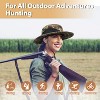 Tirrinia Women’s Wide Brim Sun Hat with Ponytail Hole, UPF 50+ Boonie Cap for Fishing Safari Hiking, Lightweight Breathable Adjustable Hats - 2 of 4