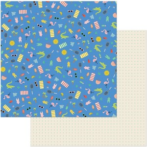 American Crafts Patterned Double-Sided Cardstock 12"X12" - 1 of 1