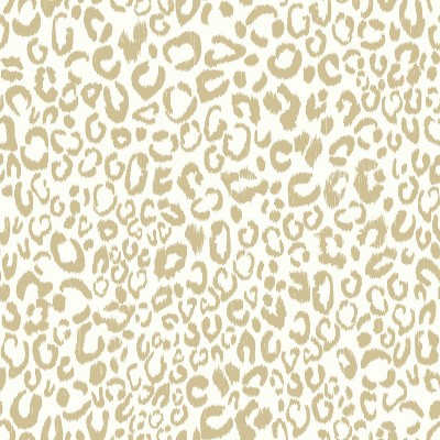 RoomMates Leopard Peel & Stick Wallpaper Gold