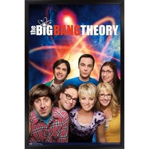 Trends International The Big Bang Theory - Season 8 - Key Art Framed Wall Poster Prints - 1 of 4