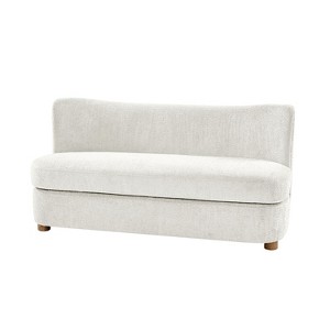 Rene Modern Linen Upholstery Sofa|ARTFUL LIVING DESIGN-Ivory - 1 of 4