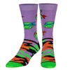 Odd Sox, Nickelodeon TMNT Teenage Mutant Ninja Turtles, 90's Cartoon, Fun Socks - 2 of 4
