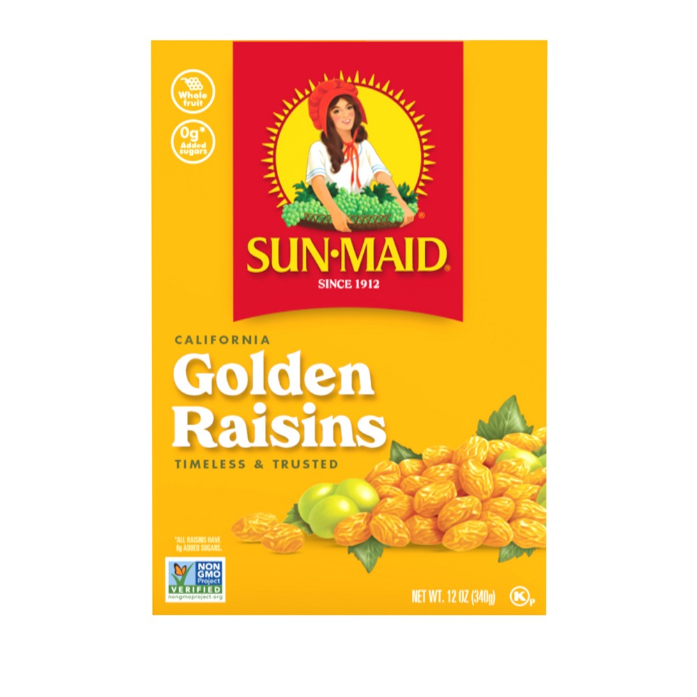 Sun-Maid California Golden Raisins Bag-in-a-Box - 12oz