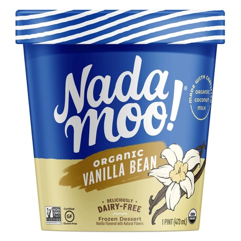 NadaMoo! Organic Vanilla Bean Dairy-Free Frozen Dessert - 16oz - image 1 of 3